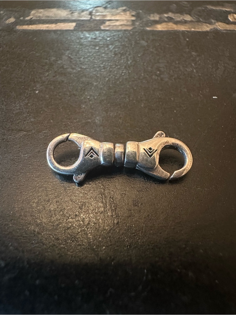 Retired Silpada Sterling Silver 925 Double Lobster Clasp.